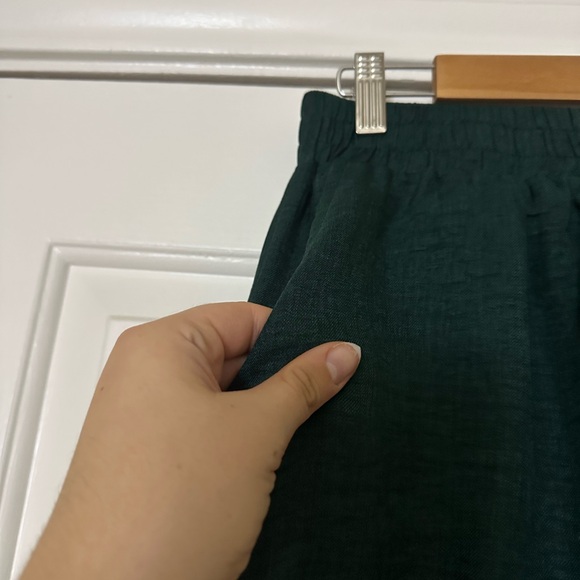 Entro Green Ric Rac Shorts - Picture 4 of 7